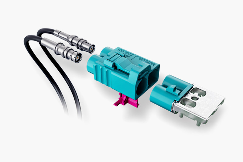 汽車FAKRA線束和HSD高速數(shù)據(jù)連接器有什么區(qū)別？ 